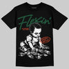Dunk Low Team Dark Green Orange DopeSkill T-Shirt Flexin' Graphic Streetwear - black
