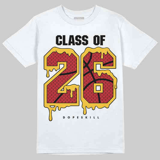 Jordan 14 Retro Ferrari (2025) DopeSkill T-Shirt 26 Drip Graphic Streetwear - White