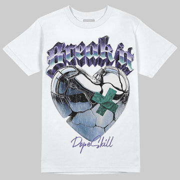 Jordan 5 OG “Grape” DopeSkill T-Shirt Break It Graphic Streetwear - White