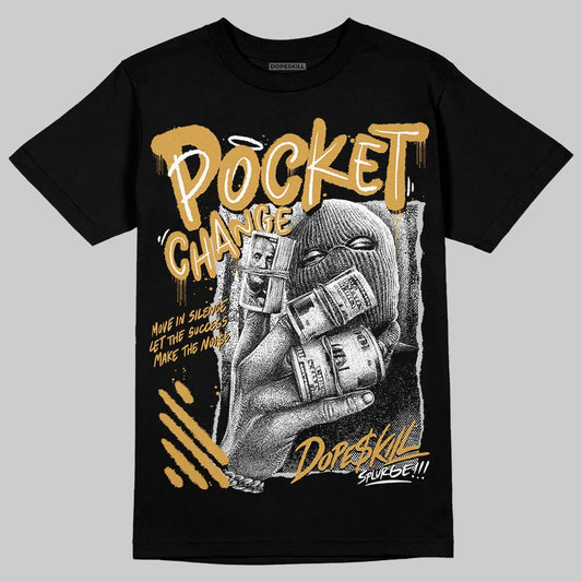 Jordan 11 "Gratitude" DopeSkill T-Shirt Pocket Change Graphic Streetwear - Black