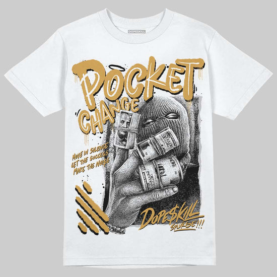 Jordan 11 "Gratitude" DopeSkill T-Shirt Pocket Change Graphic Streetwear - WHite