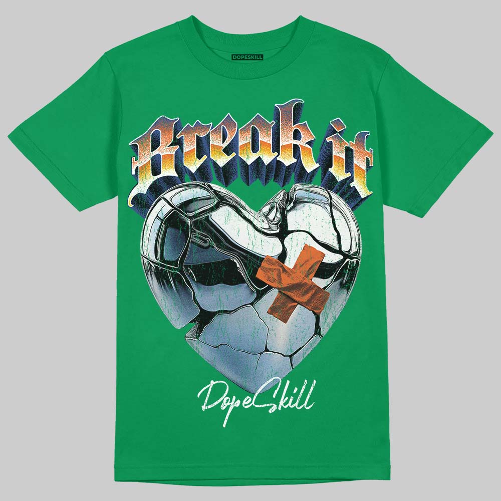 Green Sneakers DopeSkill T-Shirt Break It Graphic Streetwear - Irish Green