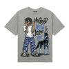 Grey Collection DopeSkill T-Shirt My Grind Won't Let Me Lose Graphic