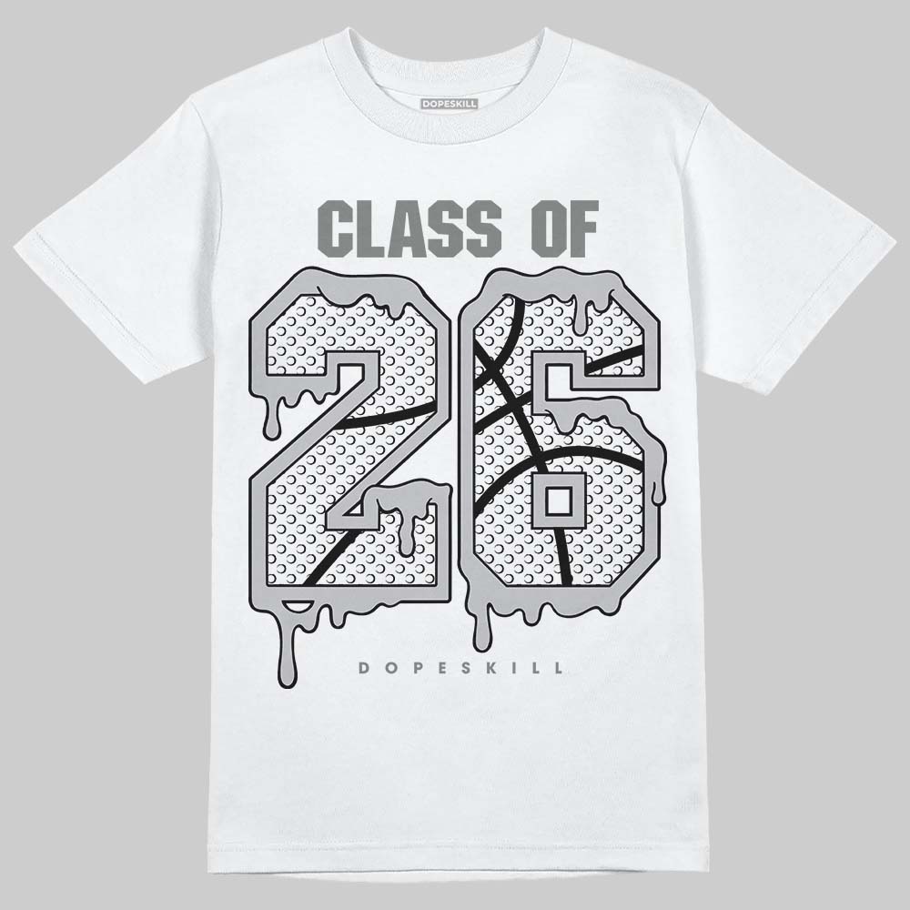 Grey Sneakers DopeSkill T-Shirt 26 Drip Graphic Streetwear - White