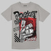 Grey Sneakers DopeSkill T-Shirt Pocket Change Graphic Streetwear - Gravel