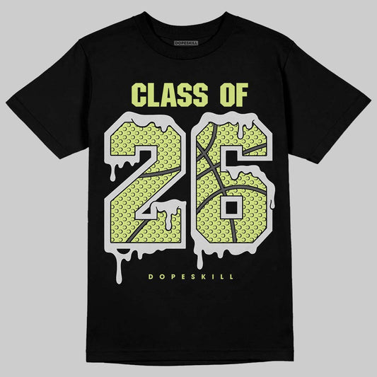 Jordan 4 GS “Light Lemon Twist” DopeSkill T-Shirt 26 Drip Graphic Streetwear - Black