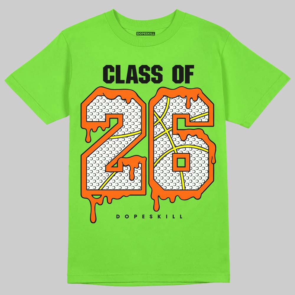 Neon Green Sneakers DopeSkill T-Shirt 26 Drip Graphic Streetwear - Lime