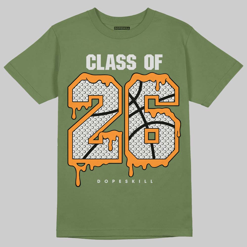 Olive Sneakers DopeSkill T-Shirt 26 Drip Graphic Streetwear - Military Green