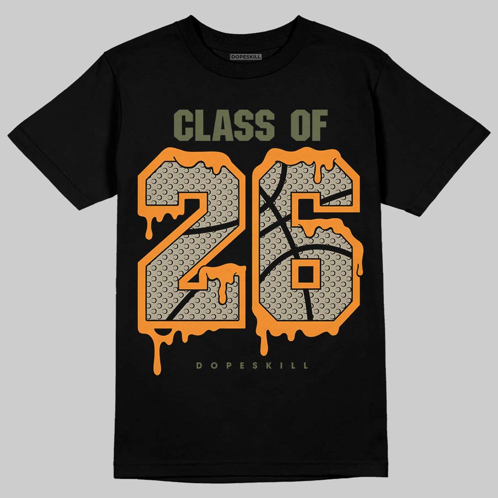 Olive Sneakers DopeSkill T-Shirt 26 Drip Graphic Streetwear - Black