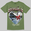 Olive Sneakers DopeSkill T-Shirt Break It Graphic Streetwear - Military green