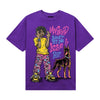 PURPLE Sneakers DopeSkill T-Shirt My Grind Won't Let Me Lose Graphic Streetwear - Purple