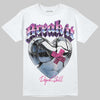 Pink Sneakers DopeSkill T-Shirt Break It Graphic Streetwear - White