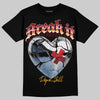 Red Sneakers DopeSkill T-Shirt Break It Graphic Streetwear - Black