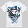 Royal Blue Sneakers DopeSkill T-Shirt Break It Graphic Streetwear - White