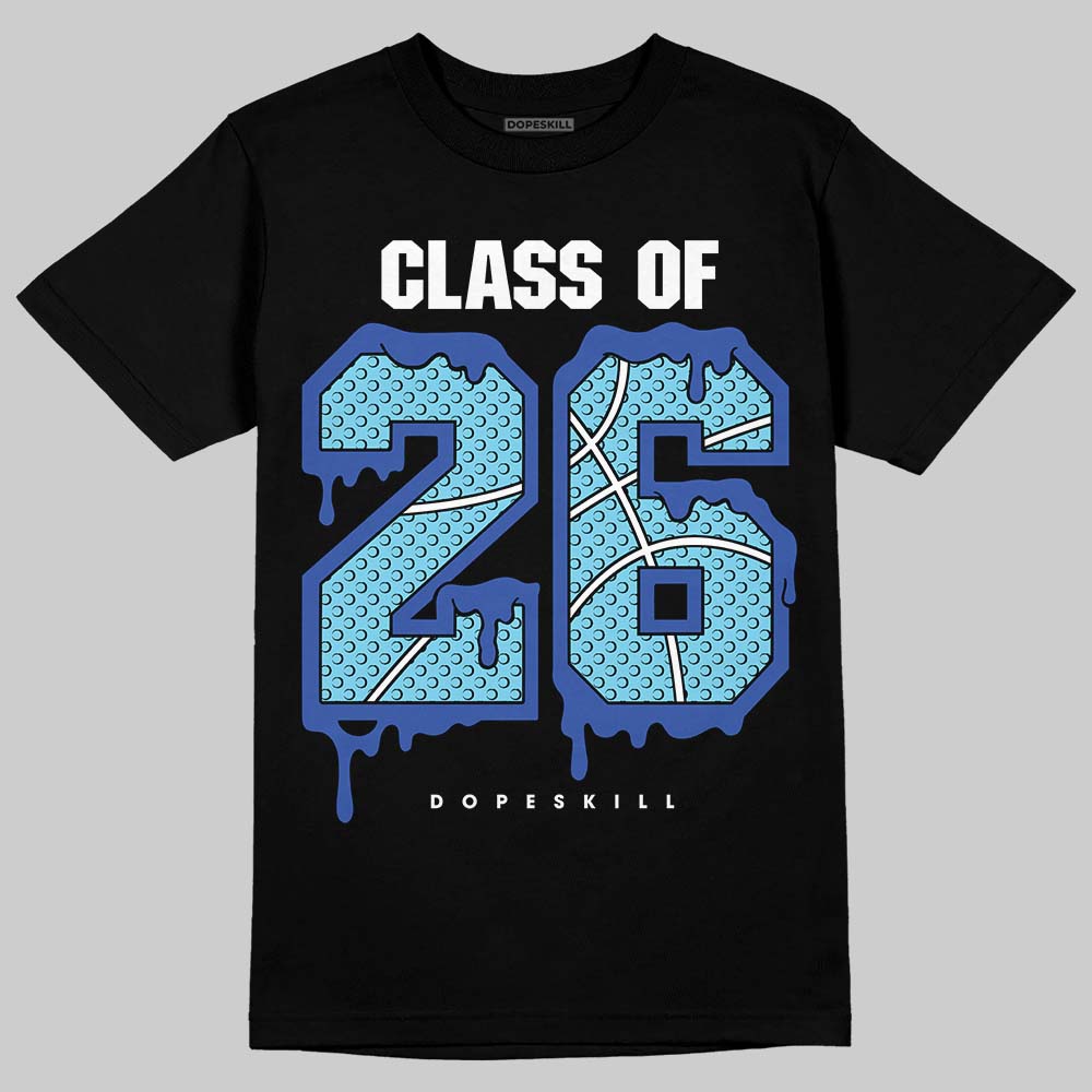 Royal Blue Sneakers DopeSkill T-Shirt 26 Drip Graphic Streetwear - black