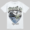 Jordan 4 WMNS “Seafoam” (2025) DopeSkill T-Shirt Break It Graphic Streetwear - White