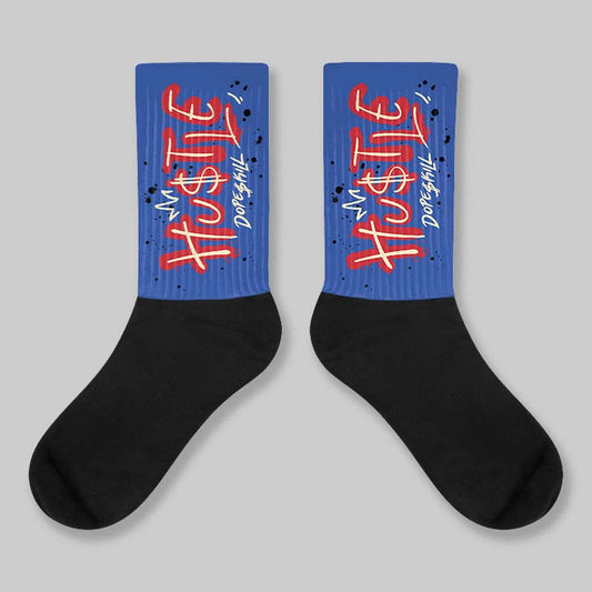 Rare Air 4s DopeSkill Sublimated Sock Hustle Graphic