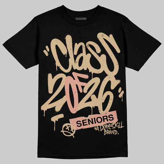 TAN Sneakers DopeSkill T-Shirt Class of 2026 Graphic Streetwear - Black