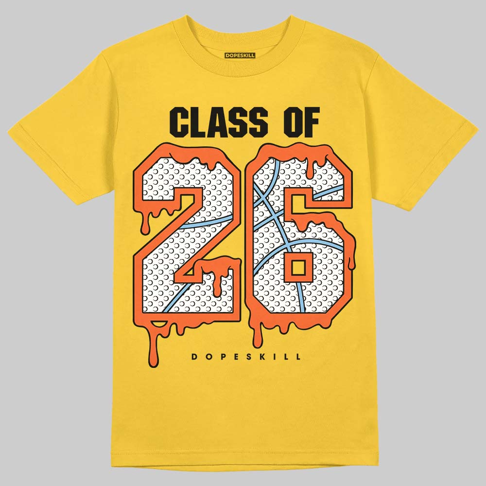Yellow Sneakers DopeSkill T-Shirt 26 Drip Graphic Streetwear - Gold
