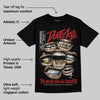 Black Toe Reimagined 1s DopeSkill T-Shirt The Mouth With No Droughts Graphic
