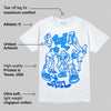 Royal Blue Collection DopeSkill T-Shirt Real Y2K Players Graphic