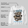 Legend Blue 11s DopeSkill Sweatshirt The Mouth With No Droughts Graphic