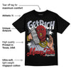 Bred Reimagined 4s DopeSkill T-Shirt Get Rich Graphic