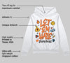 Orange Black White DopeSkill Hoodie Sweatshirt Let 'em Hate Graphic