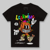 Orange, Black and White Sneakers DopeSkill Toddler Kids T-shirt Learning Graphic Streetwear - Black