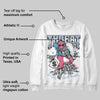 Cobalt Bliss 3s DopeSkill Sweatshirt Threat Graphic