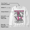 Kayano 14 Cream Sweet Pink DopeSkill Sweatshirt Threat Graphic