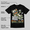 Undefeated x 4s OG DopeSkill T-Shirt Born To Be Rich Graphic