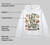 Olive Collection DopeSkill Hoodie Sweatshirt Let 'em Hate Graphic