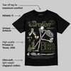 Medium Olive 3s DopeSkill T-Shirt Broken Bones Graphic