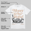 Cozy Girl 4s DopeSkill T-Shirt Money Is Our Motive Typo Graphic
