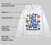 Royal Blue Collection DopeSkill Hoodie Sweatshirt Let 'em Hate Graphic