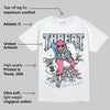 Cobalt Bliss 3s DopeSkill T-Shirt Threat Graphic