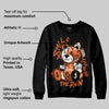 Shattered Backboard 1s DopeSkill Sweatshirt Smile Through The Pain Graphic