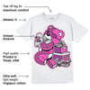 Hyper Violet 4s DopeSkill T-Shirt Bear Steals Sneaker Graphic