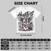 Dunk Panda White Black DopeSkill Oversize Print T-Shirt Heartless Graphic