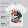 Dunk Team Dark Green Orange DopeSkill T-Shirt Drip Season Graphic