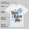 Diffused Blue 11s DopeSkill T-Shirt You’re Lost Without Me Graphic