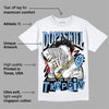 Powder Blue 9s DopeSkill T-Shirt Sorry I've Been Trappin Graphic
