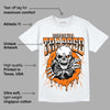 Orange Black White DopeSkill T-Shirt Trapped Halloween Graphic