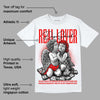 Cherry 12s DopeSkill T-Shirt Real Lover Graphic