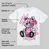 Kayano 14 Cream Sweet Pink DopeSkill T-Shirt Smile Through The Pain Graphic