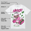 Triple Pink Dunk DopeSkill T-Shirt No Luck, All Hustle Graphic