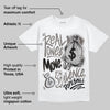Cave Stone 4s DopeSkill T-Shirt Real Ones Move In Silence Graphic