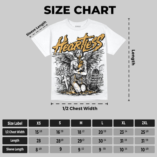 Gratitude 11s DopeSkill Oversize Print T-Shirt Heartless Graphic