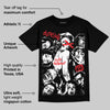 Black and White Collection DopeSkill T-Shirt Built Different Graphic